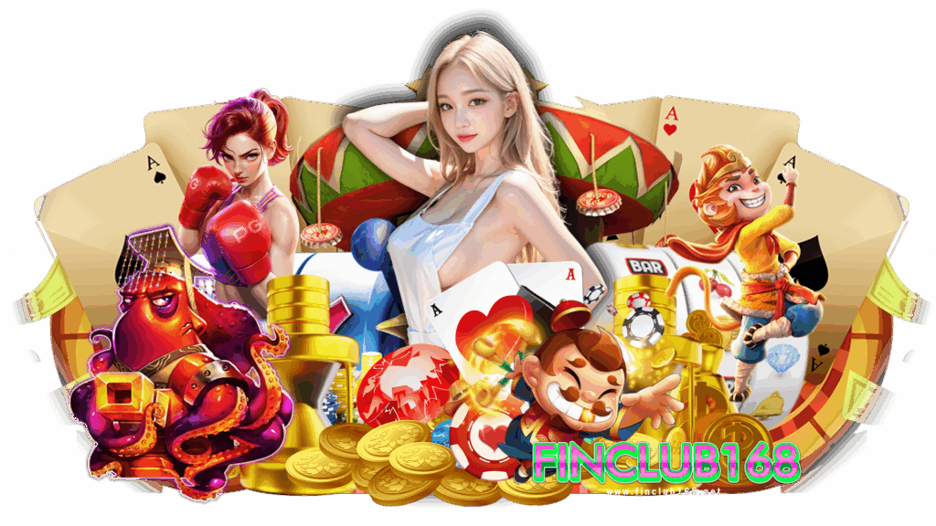 finclub168 บริการเกมสล็อตแตกไม่หยุด โบนัสจัดเต็มในทุกการสปิน